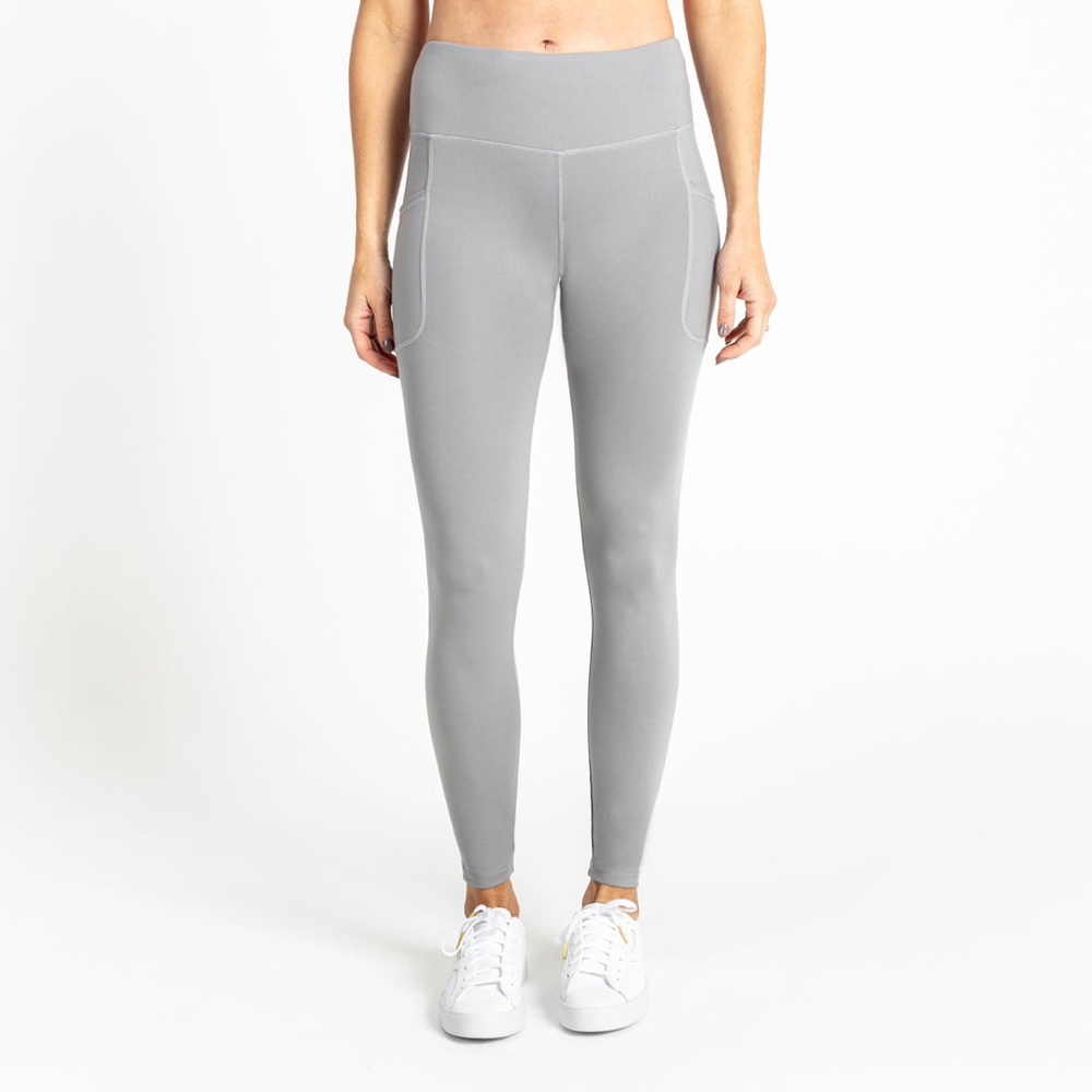 NWT $70 TROOP Women's Sustain Leggings Slate Gray